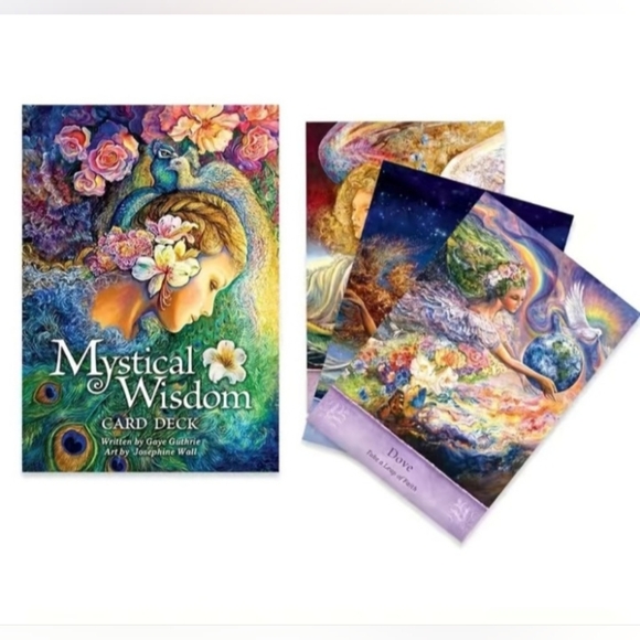 LAST 1! FREE CRYSTALS! Mystical Wisdom Card Deck by Gaye Guthrie Josephine Wall - Picture 5 of 9